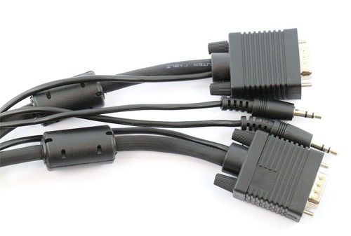 Vga monitor lead with - lead, audio