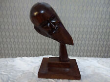 Hand Carved Wood Art Sculpture