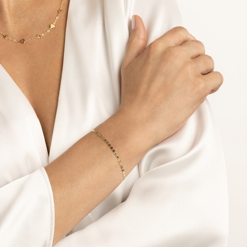Valentino chain bracelet 14k - valentino,