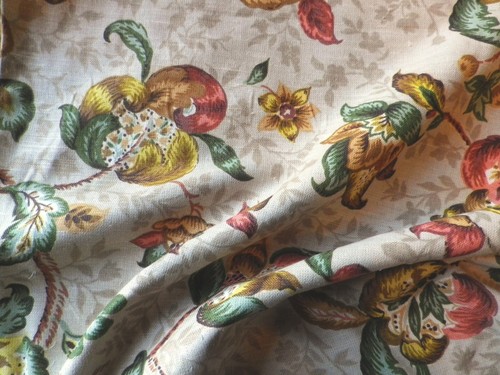 Vintage 1950s linen - linen, union