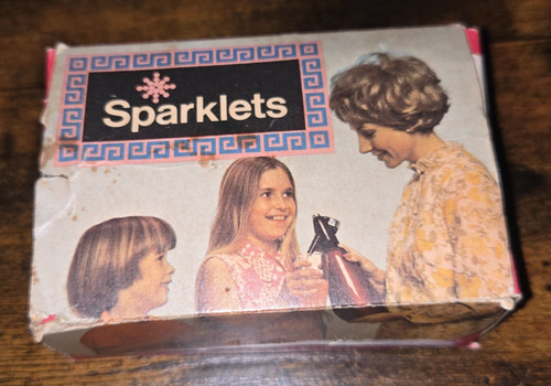 Vintage sparklets siphon - vintage,