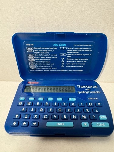 Franklin thesaurus with - thesaurus,