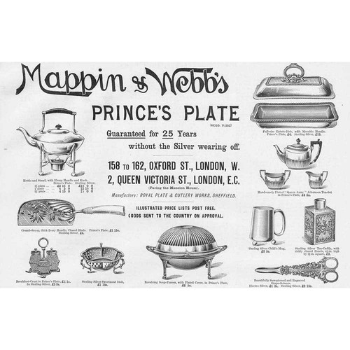 Mappin webb princes plate - mappin,