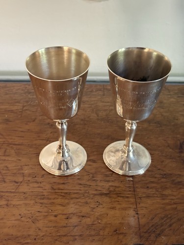 Pair silver plate prince - pair,