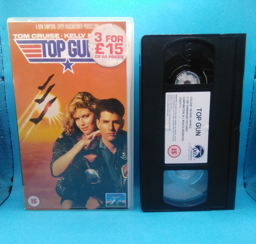 Top gun 1987 vhs - vhs, tape