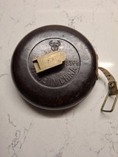 Chinese Golden Horn Bakelite Vintage 10m Wind Up Measure