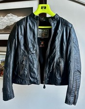 Richa Lousanne Ladies Leather Biker Jacket Size 12, Beautiful