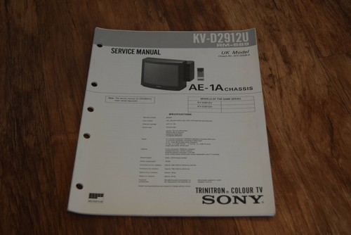 Rare sony d2912u trinitron - sony, kv-d2912u