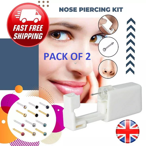Disposable nose piercing kit - disposable,