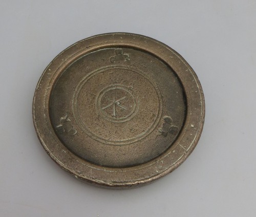 Antique georgian bronze 1lb - bronze,