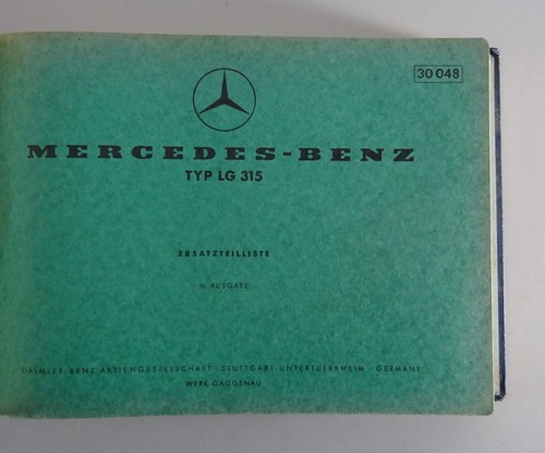 Parts catalogue mercedes benz - parts,