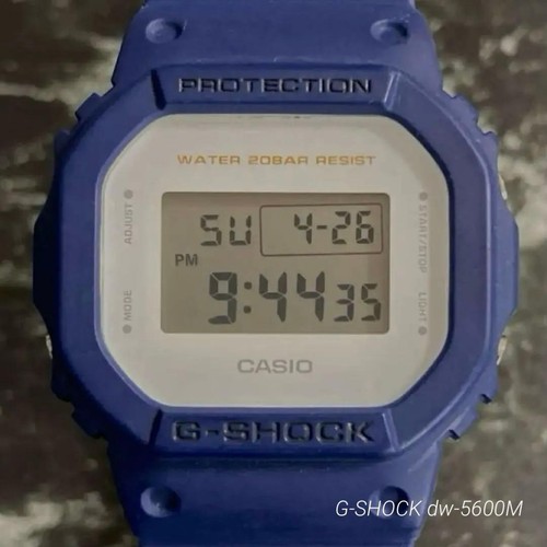 Casio shock 5600m blue - shock, dw