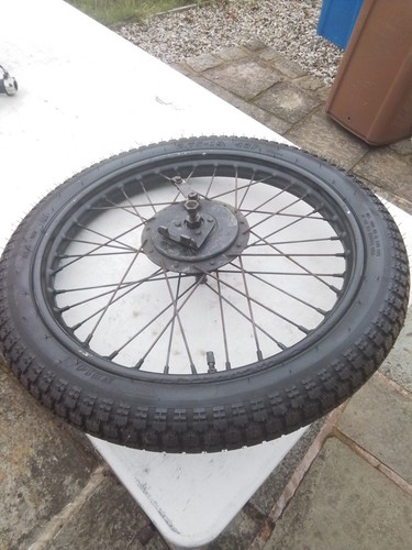 Bsa bantam front wheel - bantam,