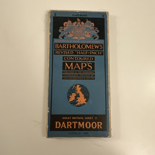 Bartholomew dartmoor sheet 2 - sheet,