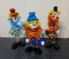 3 x Vintage Murano Glass