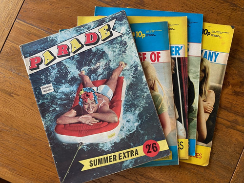 Vintage parade magazines - parade, x