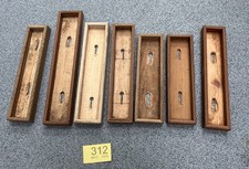 7 Various Sizes And Woods Thermometer Boxes Wooden Job Lot New Old Stock (312)