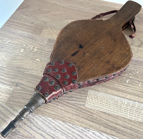 Vintage wood leather - wood, &