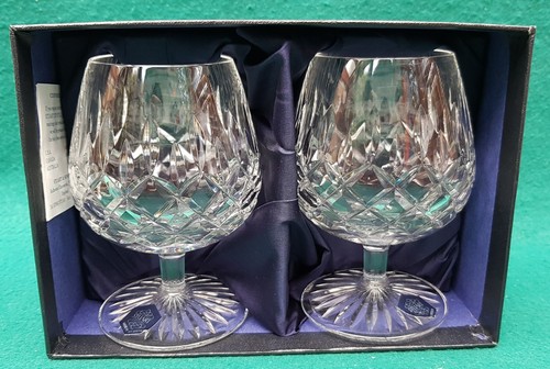 Pair quality stuart crystal - pair, of