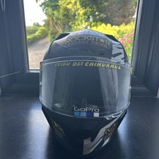 Airoh Valor Full Face Motorcycle Road Rockstar Large Helmet