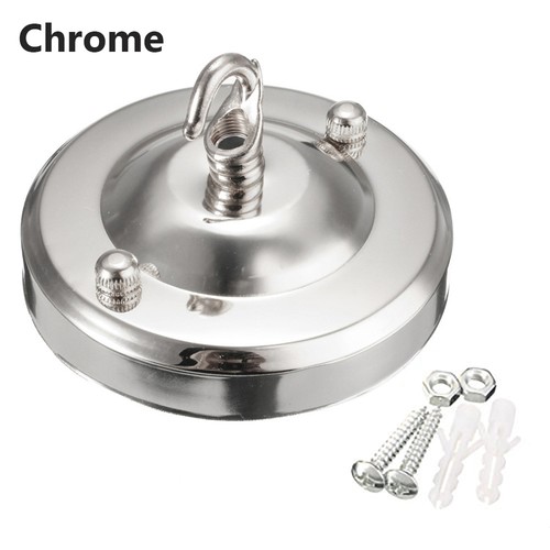 Ceiling rose hook - plate, light
