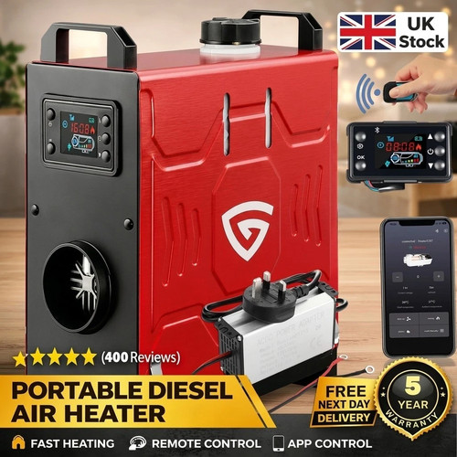 Diesel air heater 8kw - heater, 12v/24v