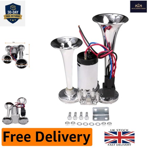 Compact dual trumpet 150db - compact, air