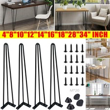 4X Hairpin Table Legs Hair Pin