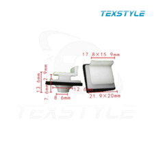 15x Side Skirt & Sill Moulding Trim Clips- Some Honda Civic & Jazz 91514SAA003