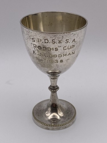 Vintage silver plate trophy - vintage,