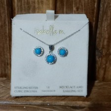 18" Necklace And Earring Set