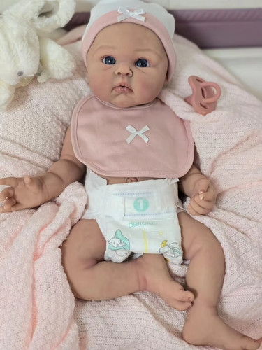 Lifelike open eyes - open, reborn