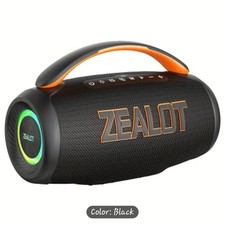 ZEALOT P12 60W Wireless Speaker, Portable Dual Speaker Bass Boost Audio, 8000mAh
