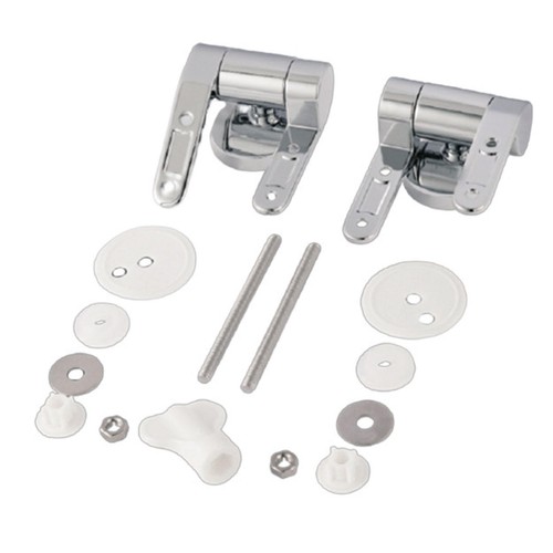 Toilet seat hinge fixing - hinge,