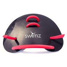 Swimz Club Swimming Finger Paddles - Black / Red / White - One size fits most sc