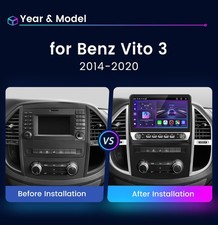 10.1'' For Mercedes Vito W447 2014-20 CarPlay GPS Sat Nav Android14 Radio Stereo