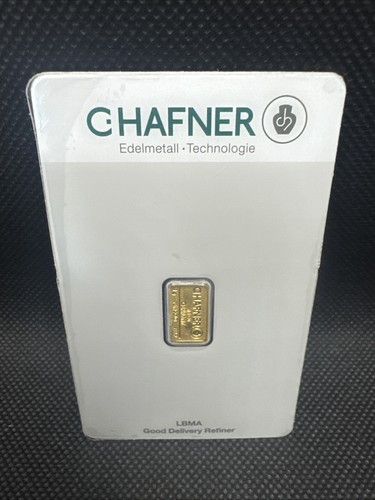 Chafner gold bar 999 - gold, 999.9