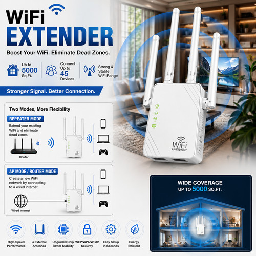 Wifi extender signal booster - signal,