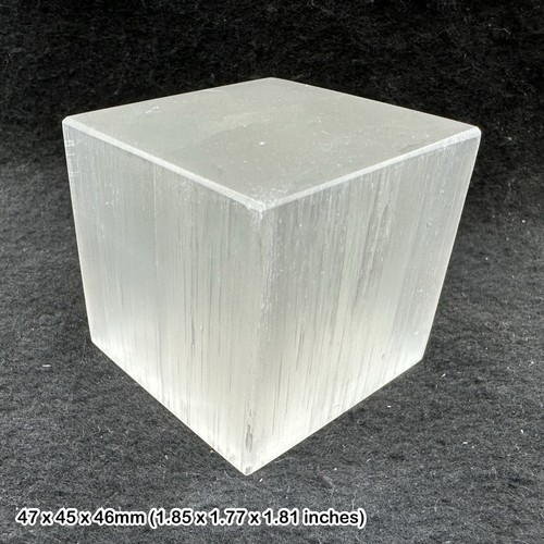 Selenite block polished - selenite,
