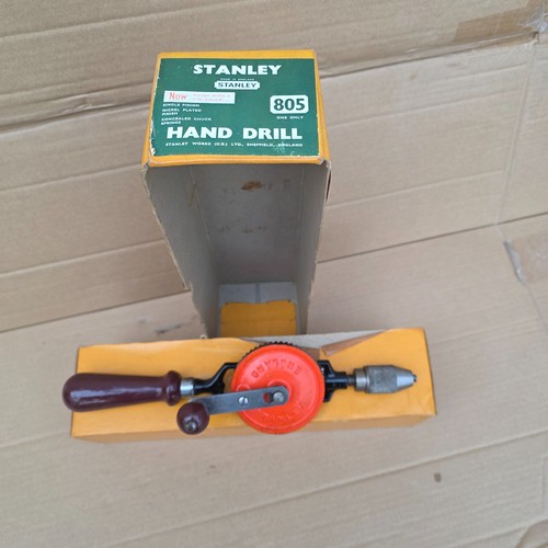 Stanley 805 hand - drill, 5/16"/