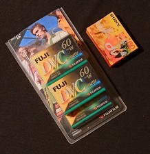 5 X Mini DV 60 Minute Cassette Tapes New Unused Sealed