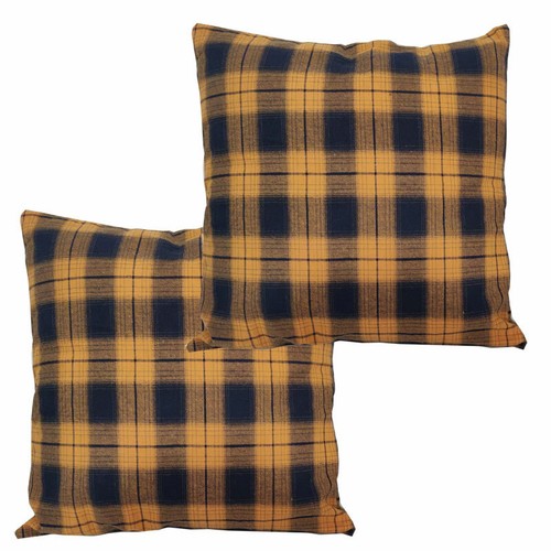 Tartan check cushion - check,