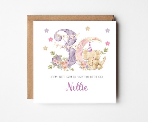 Personalised little girls 3rd - girls,