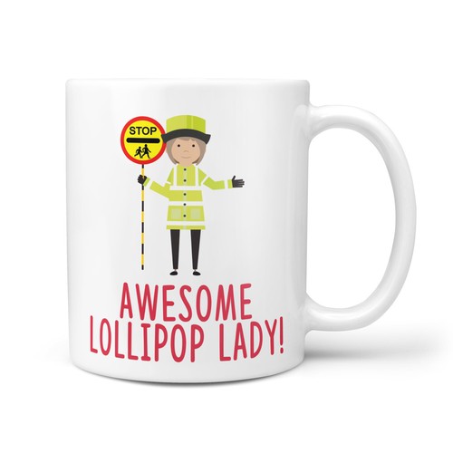 Awesome lollipop lady gift - lollipop, mug
