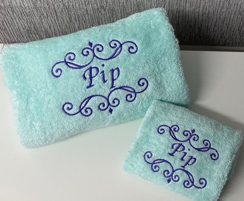 Personalised and monogrammed - and,