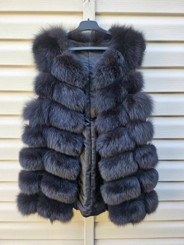 Women genuine fox fur - fox,