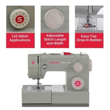 Singer Heavy Duty 4452 Gray