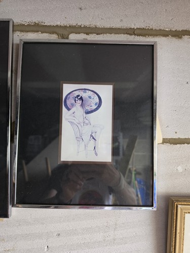 Vintage 1970s art deco - vintage,