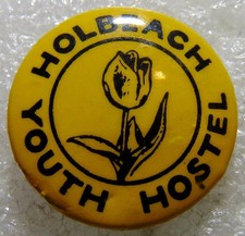 Holbeach Youth Hostel Lincolnshire Vintage Pin Badge