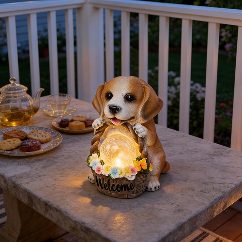 Garden ornaments solar powered - ornaments,
